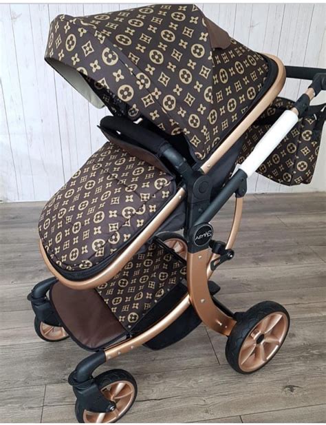 gucci pram for sale|louis vuitton gucci baby stroller.